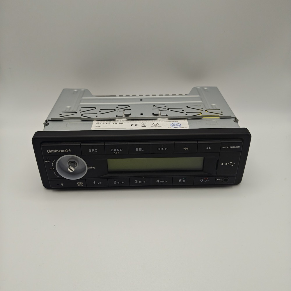 UNTESTED As-is VDO TRW312UB-OR MP3 Autoradio m. Bluetooth USB AUX-IN 12V Radio
